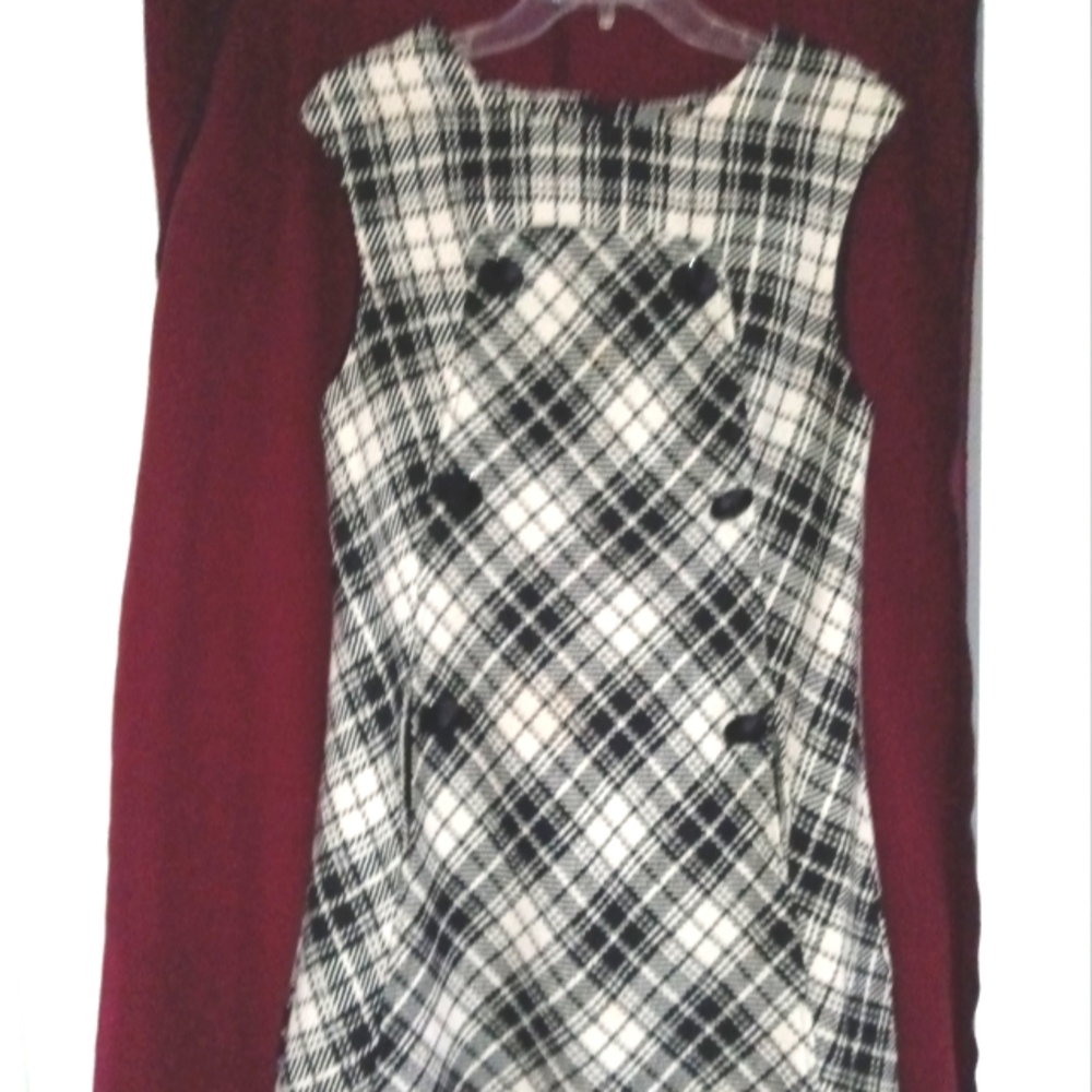 Plaid Dress Size 6